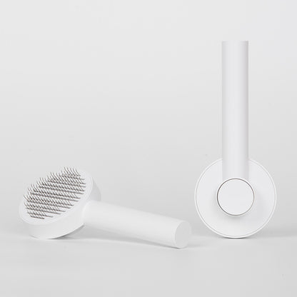 Premium Pet Grooming & Massage Brush - Self Cleaning